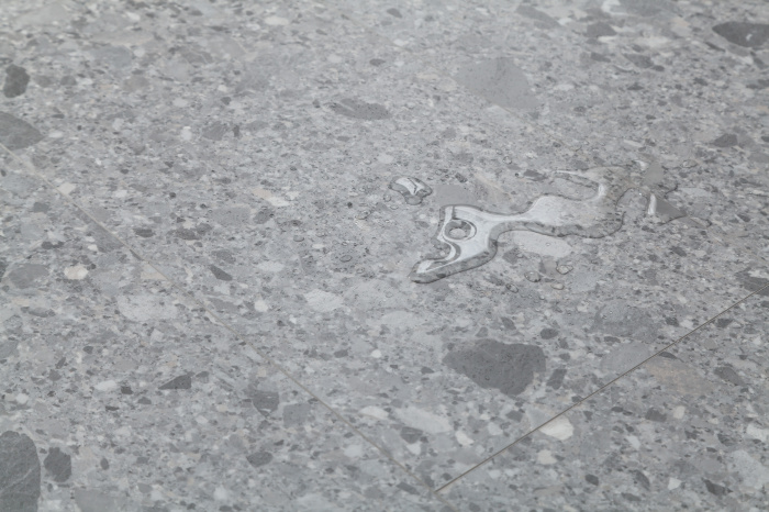Каменно-полимерная плитка Bonkeel Tile - Grigio Terrazzo