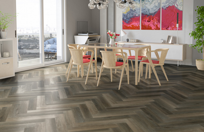 Кварцевый ламинат Fargo Parquet - Дуб Кальвадос 33-62W921